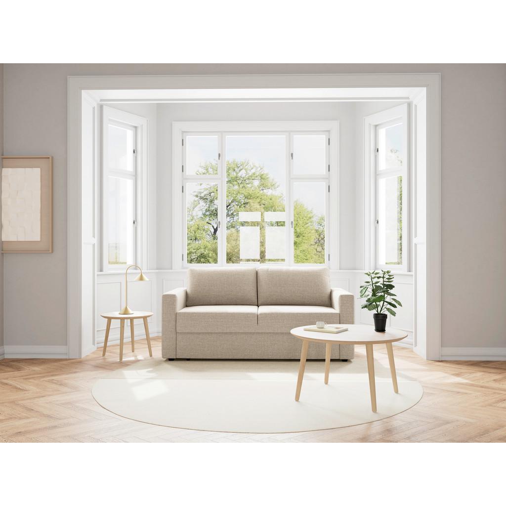 Schlafsofa Fleury Beige B: 176cm