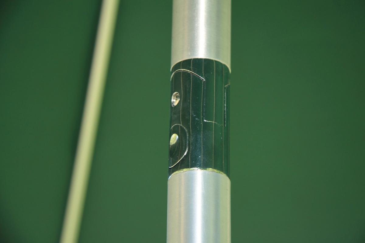 Sonnenschirm Acamp Acapole DM: 300cm Dunkelgrün - Platinfarben/Dunkelgrün, Basics, Textil/Metall (300cm) - Gardenson