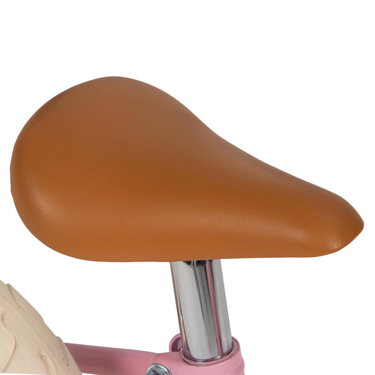 Kinderfahrrad Vintage Pink, 10 Zoll - Pink, Basics, Metall (46.5/54/75cm)