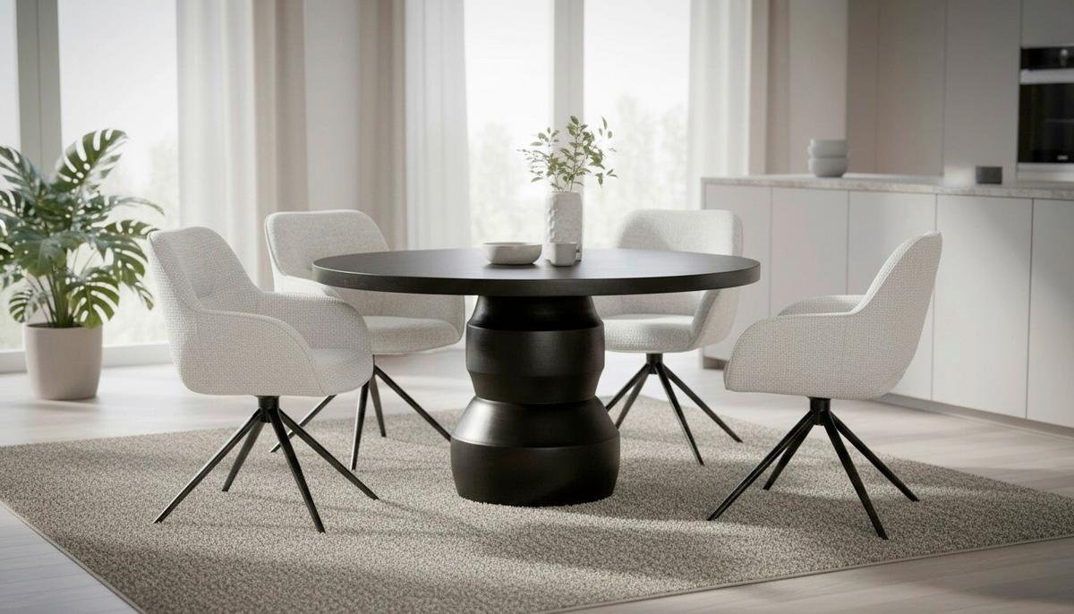 Armlehnstuhl Vittoria Schwarz/Beige B: 60 cm - Beige/Schwarz, MODERN, Textil/Metall (60/85/62cm) - Livetastic