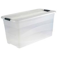 Keeeper Kristallbox Cornelia 83 L - Transparent, MODERN, Kunststoff (79,5/39,5/40cm) - Homezone