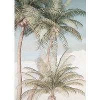 Fototapete Palm Oasis - Multicolor, Trend (200/280cm)