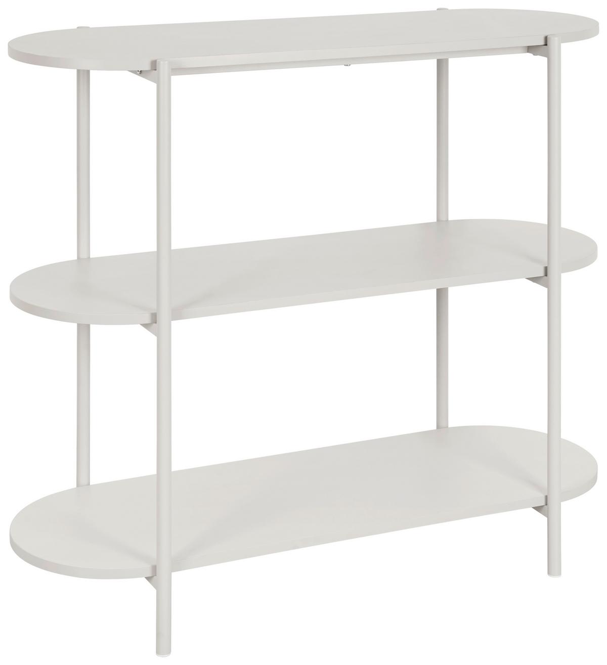 Regal Verona Kachmir B: 90 cm - Kaschmir, Trend, Holzwerkstoff/Metall (90/84/34cm)