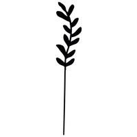 Dekoblume Lars - Schwarz, KONVENTIONELL, Metall (12/0,5/40cm) - Luca Bessoni
