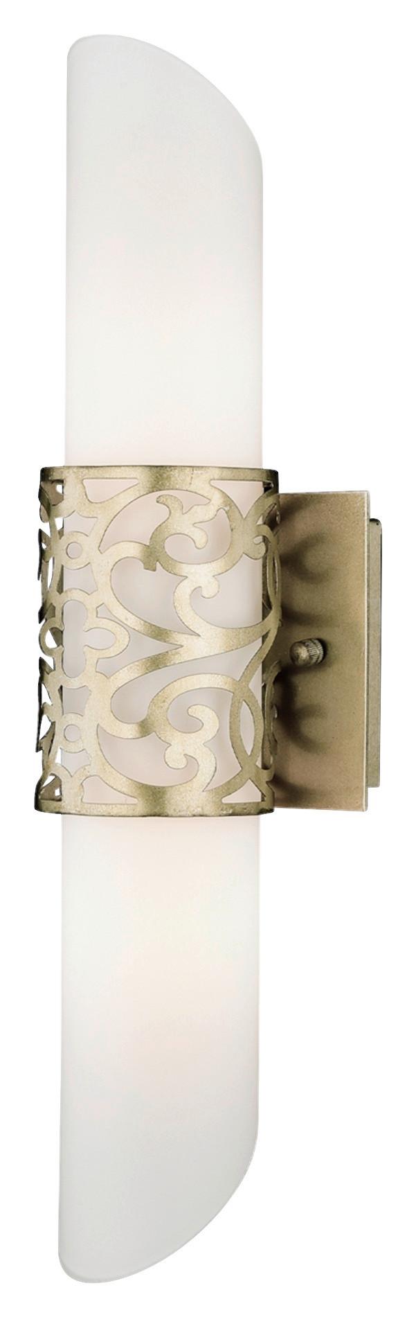 WANDLEUCHTE VENERA - Messingfarben, Basics, Glas/Metall (11,3/45,7/12cm) - MAYTONI