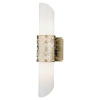 WANDLEUCHTE VENERA - Messingfarben, Basics, Glas/Metall (11,3/45,7/12cm) - MAYTONI