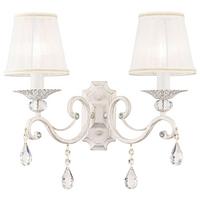 Wandleuchte Grace - Weiß, Basics, Glas/Textil (39/39/25cm) - MAYTONI