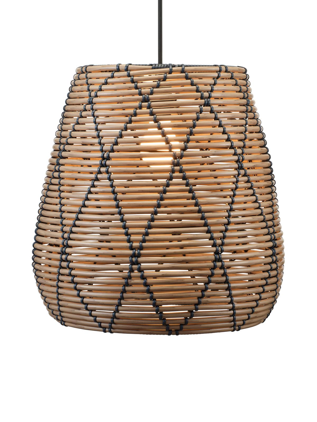 Außenhängeleuchte 8038-2503 - Natur, Kunststoff (38/25cm)