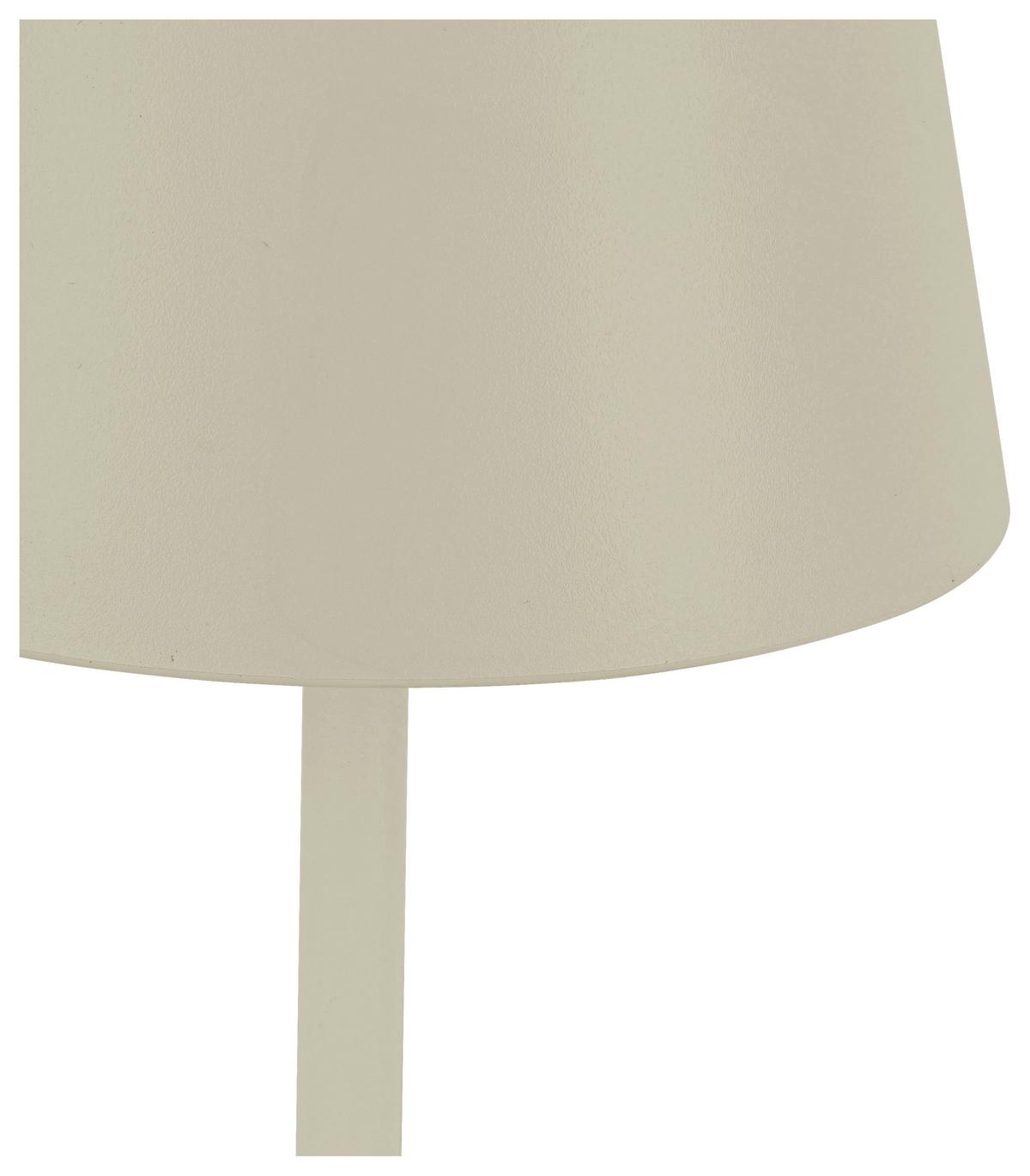 STOLNÍ LAMPA NA BATERIE NOEMI - pískové barvy, Konvenční, kov/plast (10,5/17-36cm) - Mömax