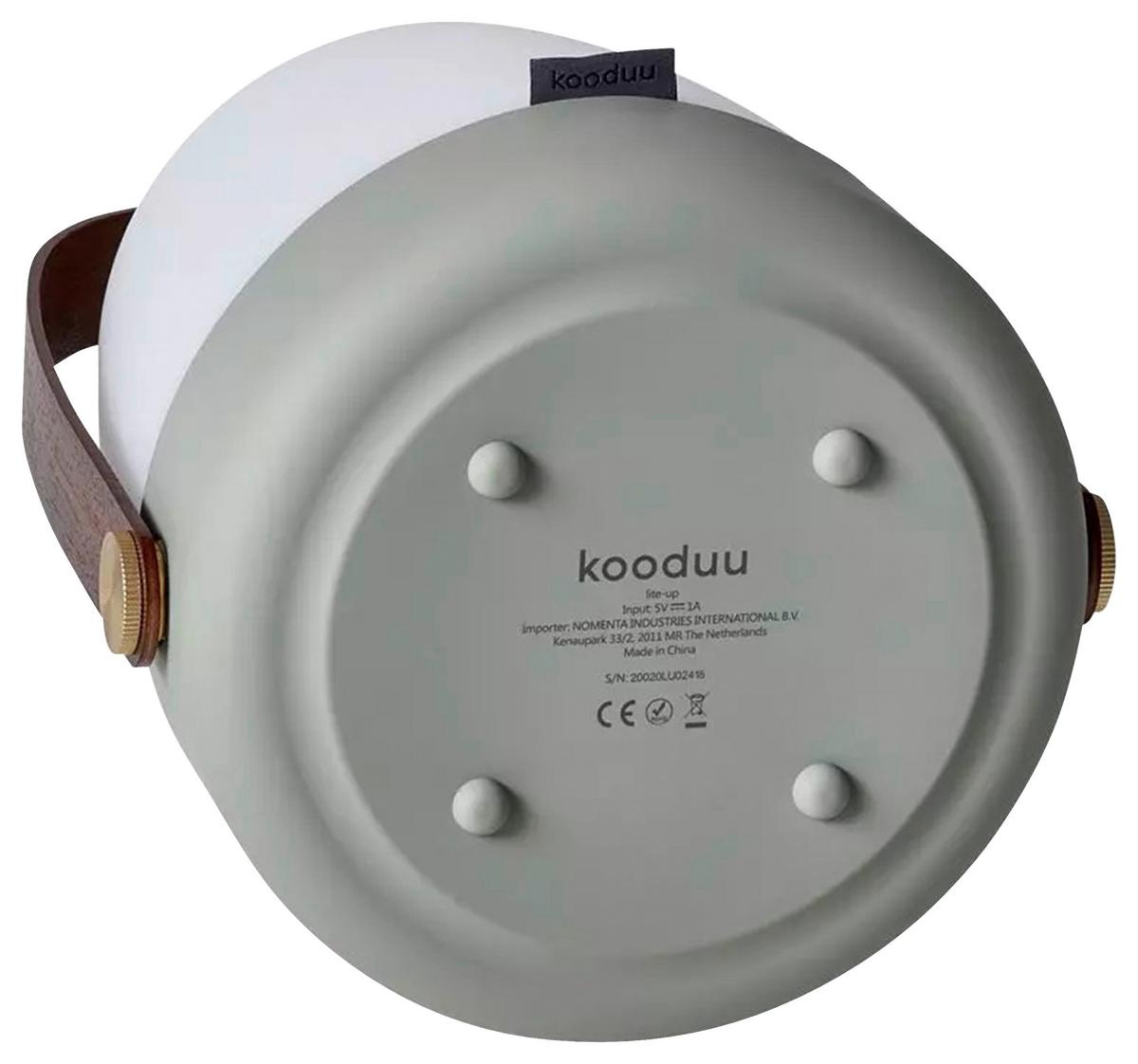Akku-Tischleuchte Kooduu Lupptrlm - Grün, Design (20.3/26.2/20.3cm)