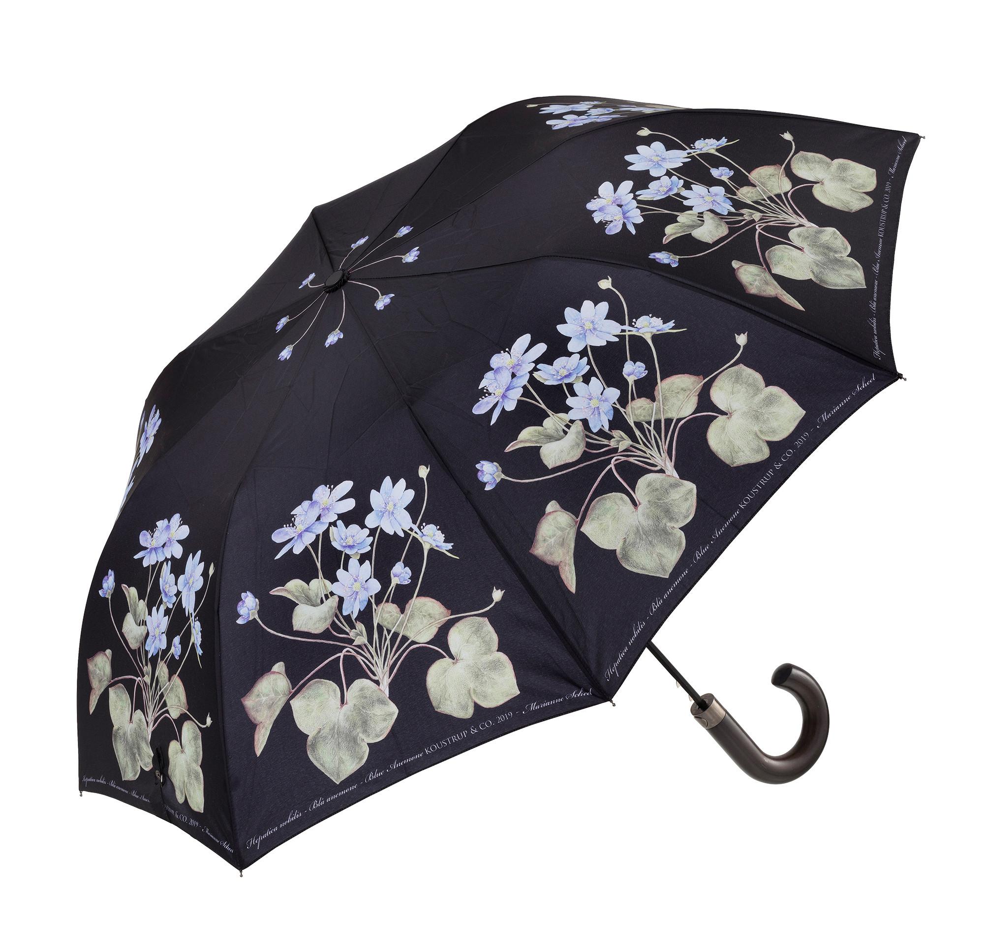 REGENSCHIRM BLUE ANEMONE