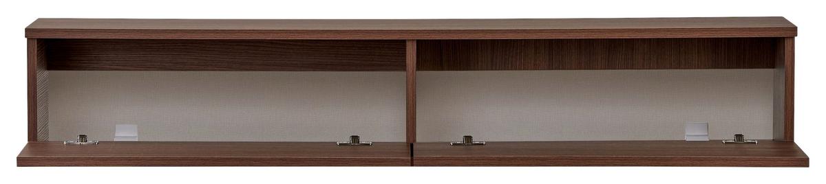 TV-ELEMENT Walnussfarben B: 160cm - Walnussfarben, MODERN, Holzwerkstoff (160/25/25cm)