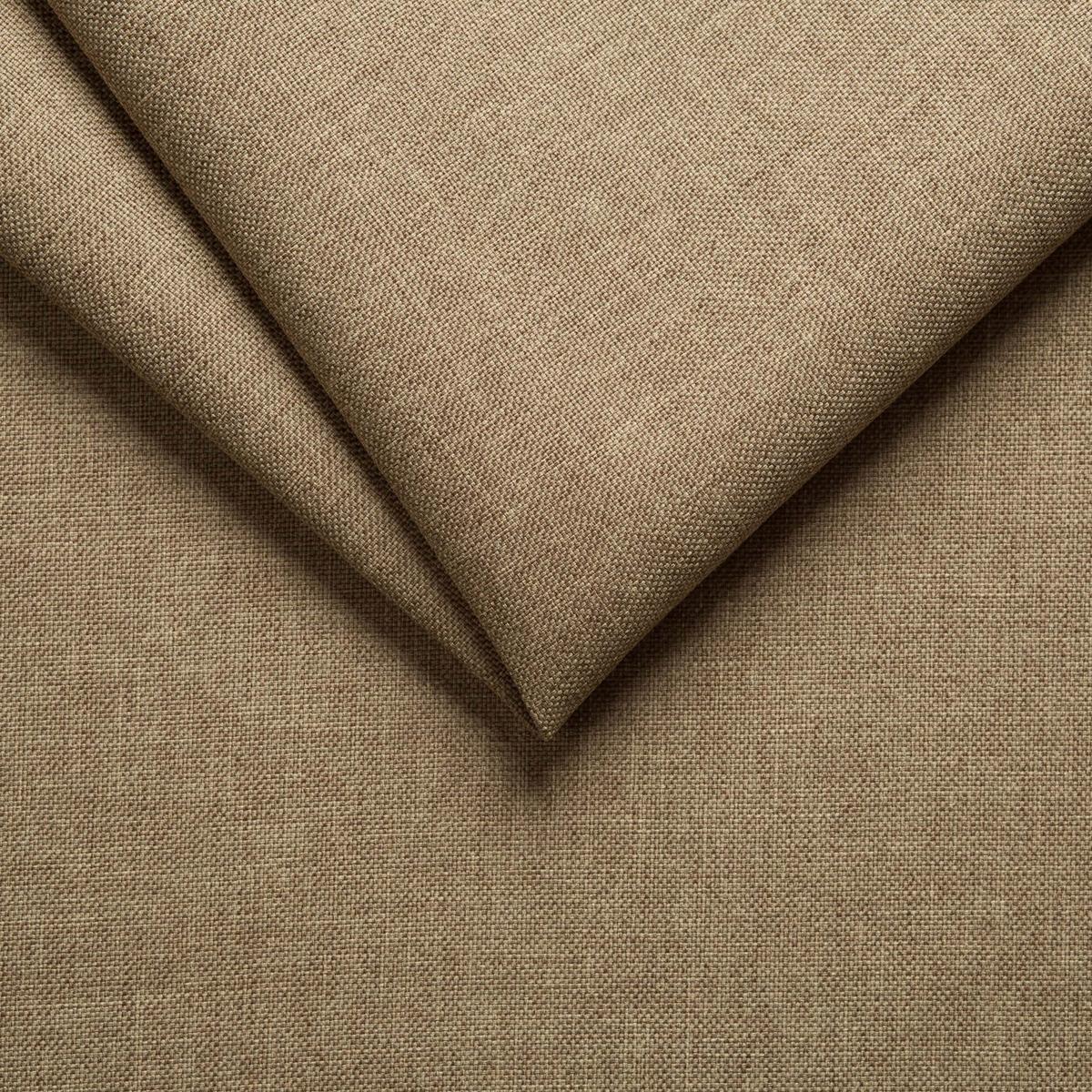 Rozkládací pohovka MEGA, béžová - černá/béžová, Design, kompozitní dřevo/textil (190/80/75cm) - Based