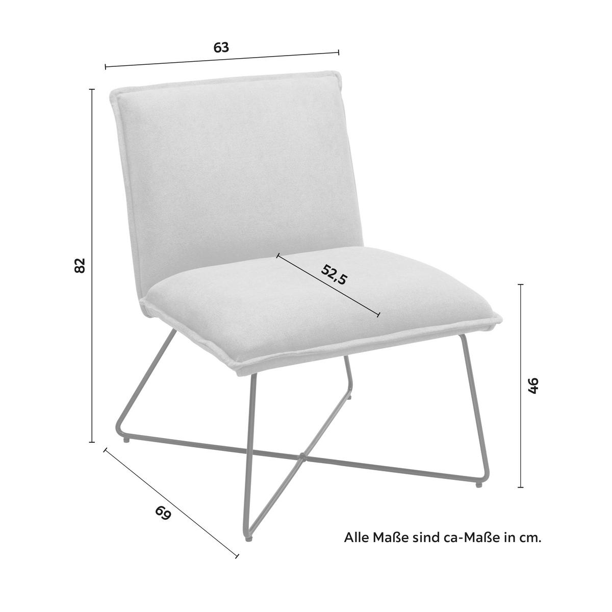 Křeslo FILIP žlutá - žlutá, Moderní, kov/dřevo (63cm) - Bessagi Home