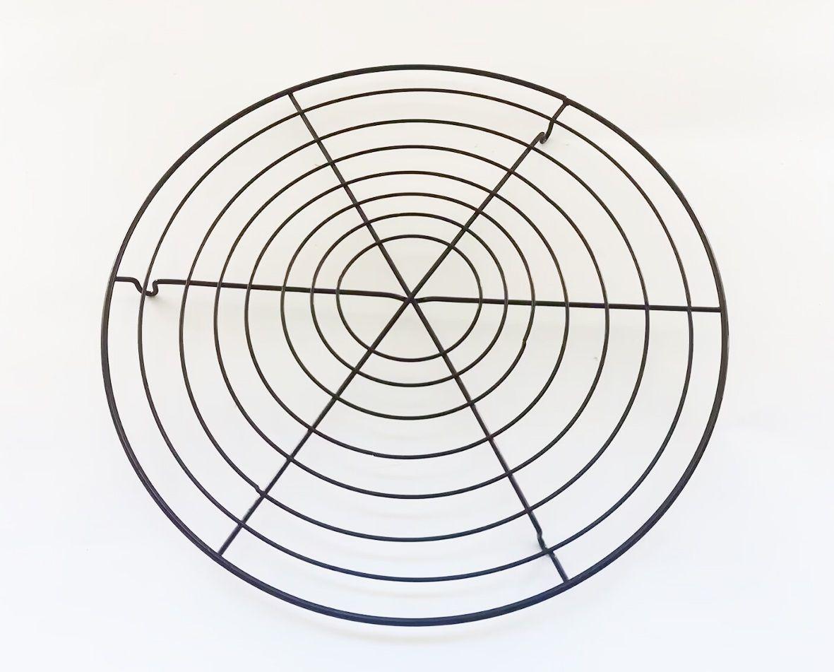 Tortenrost Ricke - Schwarz, Basics, Metall (32cm) - James Wood