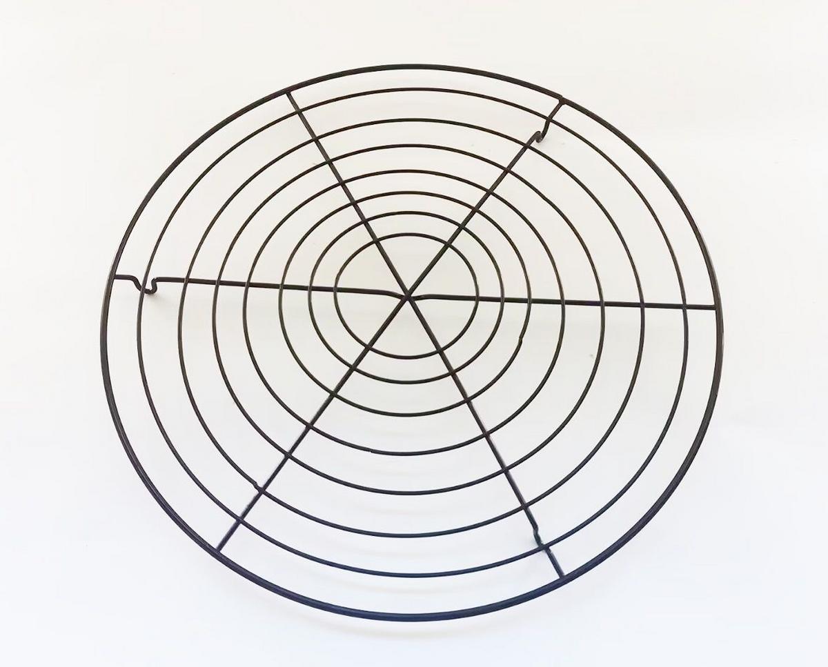 Tortenrost Ricke - Schwarz, Basics, Metall (32cm) - James Wood
