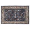 Webteppich Yennefer - Blau, Basics, Textil (80/160cm) - James Wood