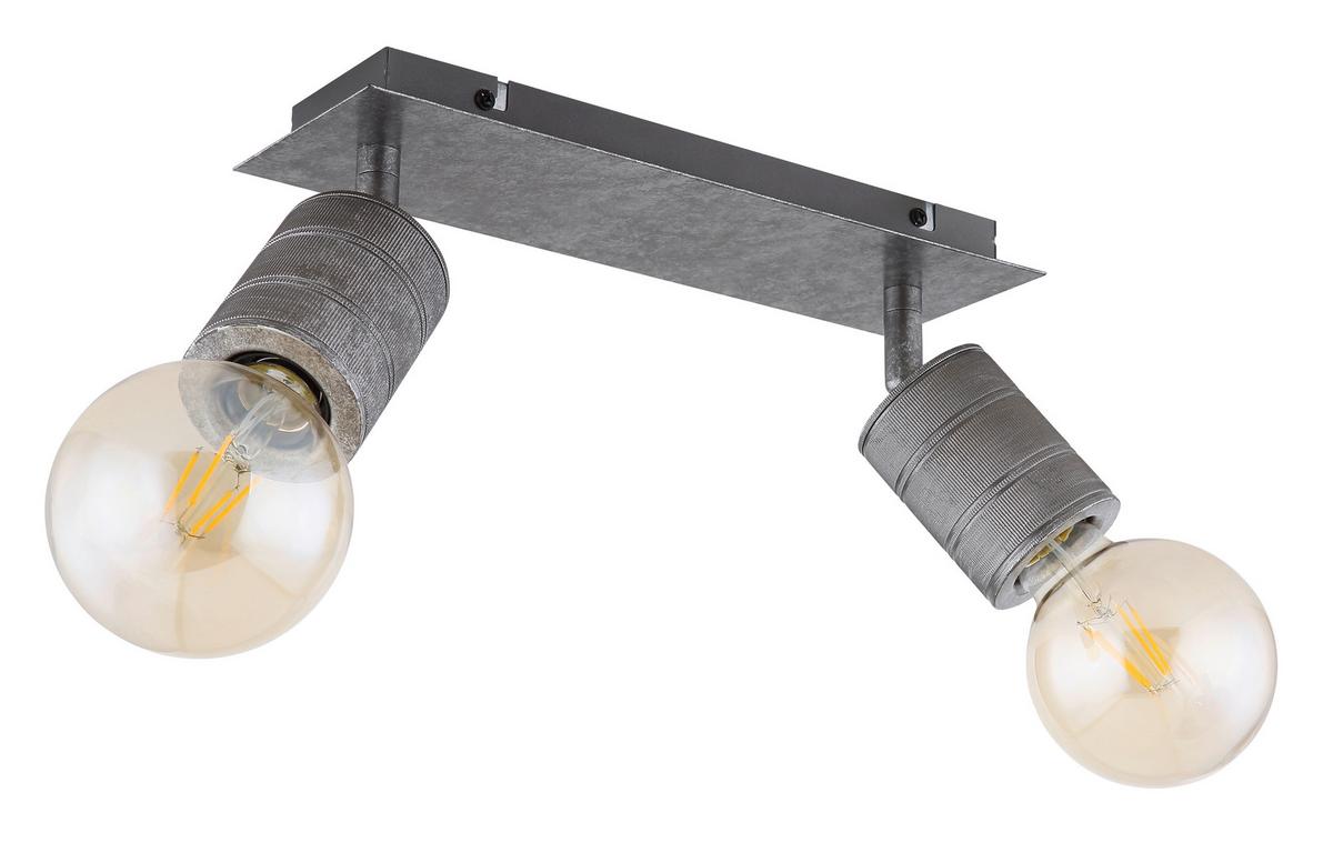 Strahler 54036-2 - Silberfarben, Basics, Metall (31/10/16cm) - Globo