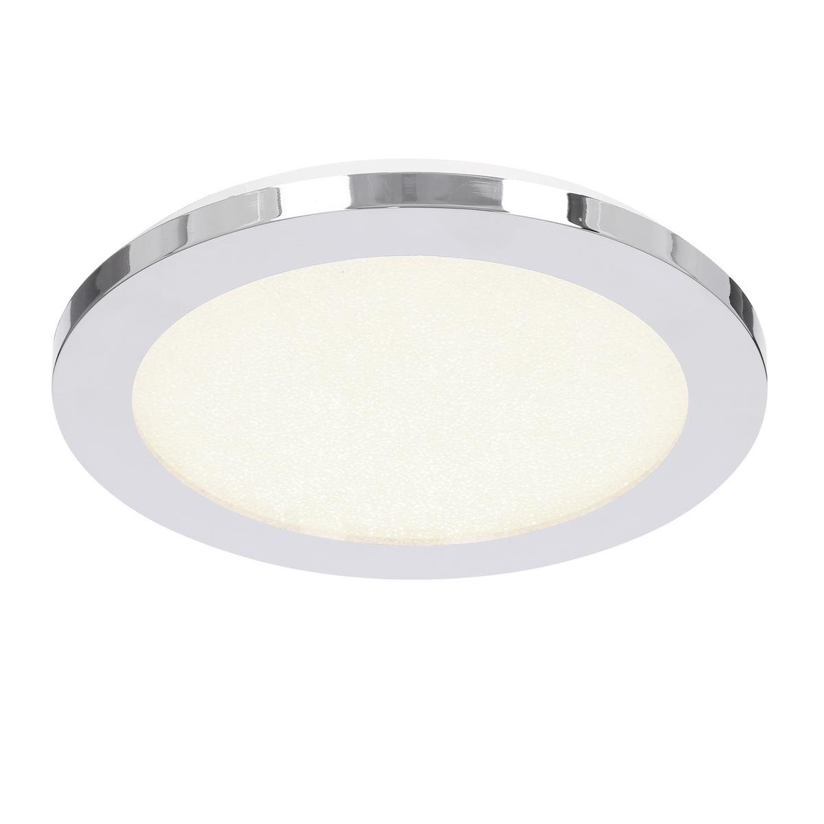 Led-deckenleuchte 10-67401 Pixel - Chromfarben, KONVENTIONELL, Kunststoff (22.5/22.5/2.7cm)