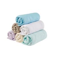 Spannleintuch Isadora 100x200 Cm Jersey-Baumwolle - Taupe/Lila, MODERN, Textil (100/200cm) - Ondega