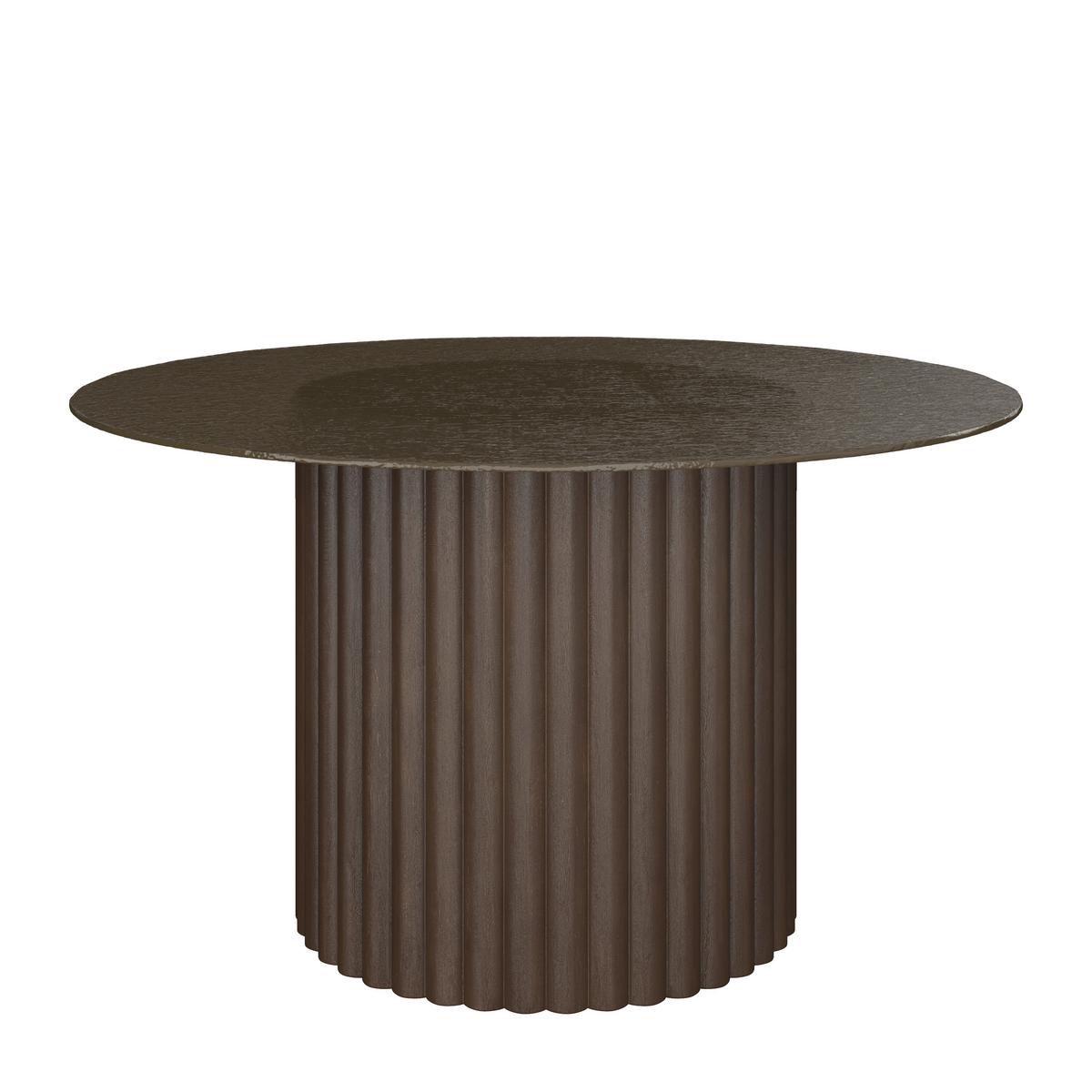 Konferenční stolek Zelia, P: 80 cm - hnědá/barvy vlašských ořechů, Moderní, dřevo/kompozitní dřevo (80/45/80cm) - Bessagi Home