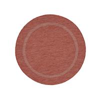 Flachwebteppich Relax - Rot, Basics, Textil (120/120cm) - Novel