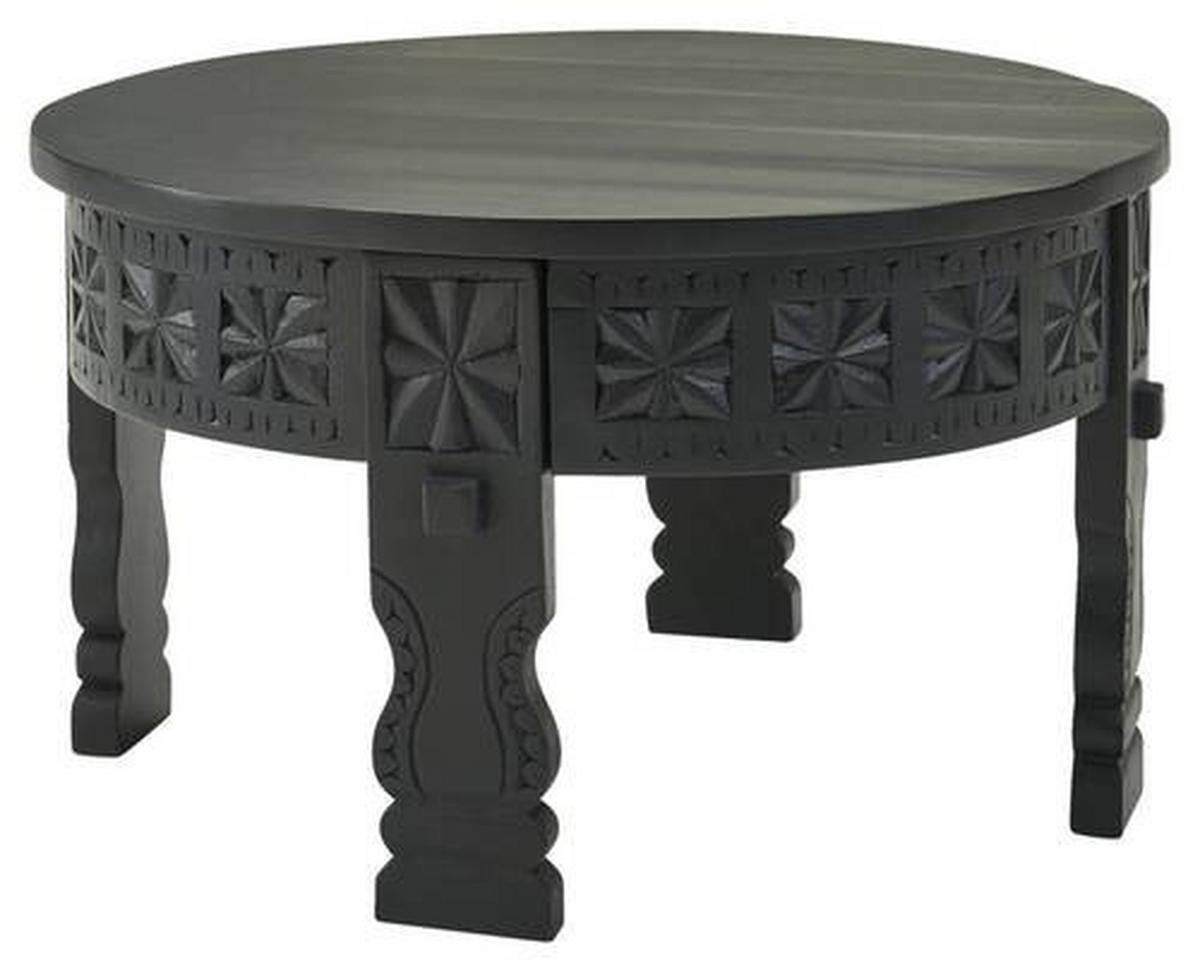Konferenčný stolík WOHNLING čierny - čierna, Modern, drevo (60/60/36cm) - MID.YOU