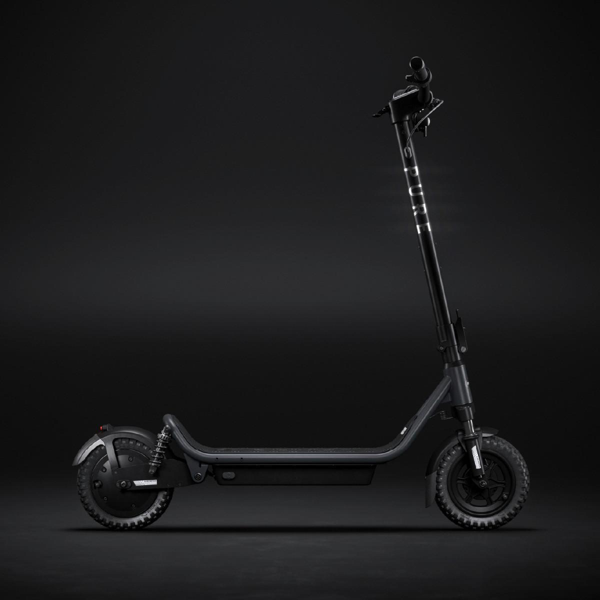 Elektroscooter CS-PURE-AIR6-PP -MG, StVO Konform - Schwarz, Basics, Metall (69/120/123cm)
