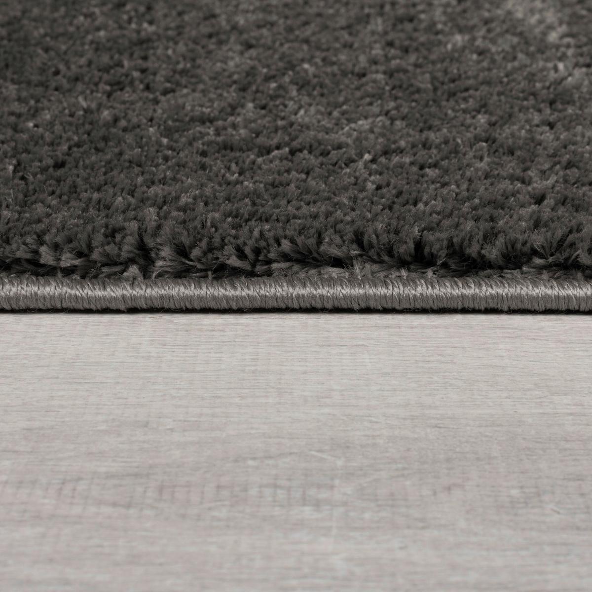Webteppich Sheen Rug Dark Grey 120x170 - Dunkelgrau, Basics, Textil (120/170cm)