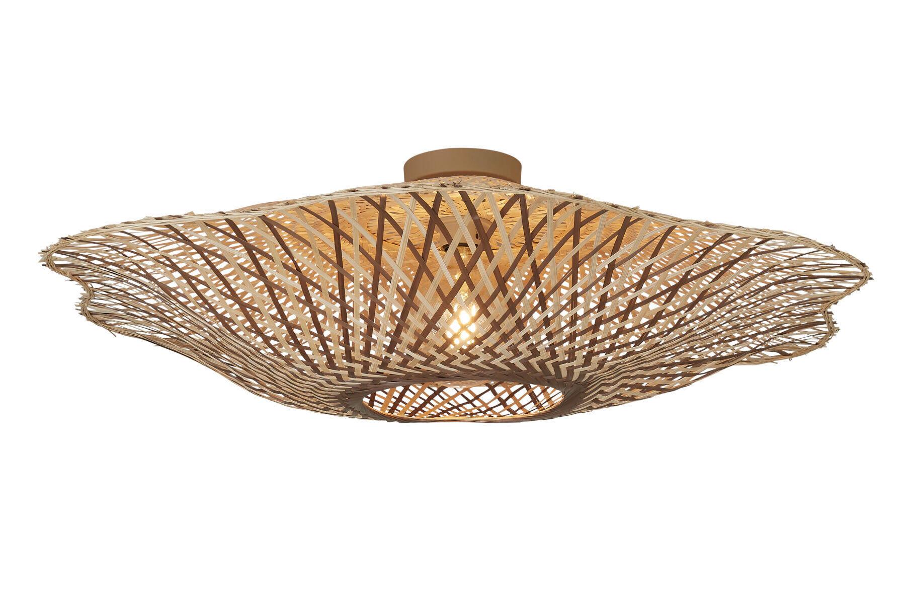 Deckenleuchte Madura - Naturfarben, Basics, Naturmaterialien (87/20cm) - Good & Mojo