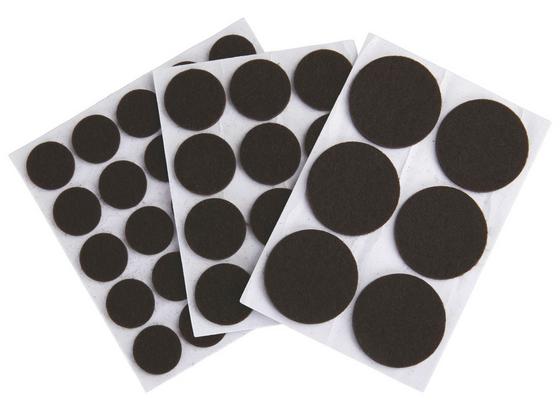 Filzgleiter 43 teilig - Schwarz, KONVENTIONELL, Naturmaterialien/Textil (1cm) Filzgleiter 43 teilig - Schwarz, KONVENTIONELL, Naturmaterialien/Textil (1cm)