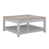 Couchtisch Carver Grau/ Naturfarben B: 89 Cm - Naturfarben/Grau, Design, Holzwerkstoff (89/43/89cm) - MID.YOU