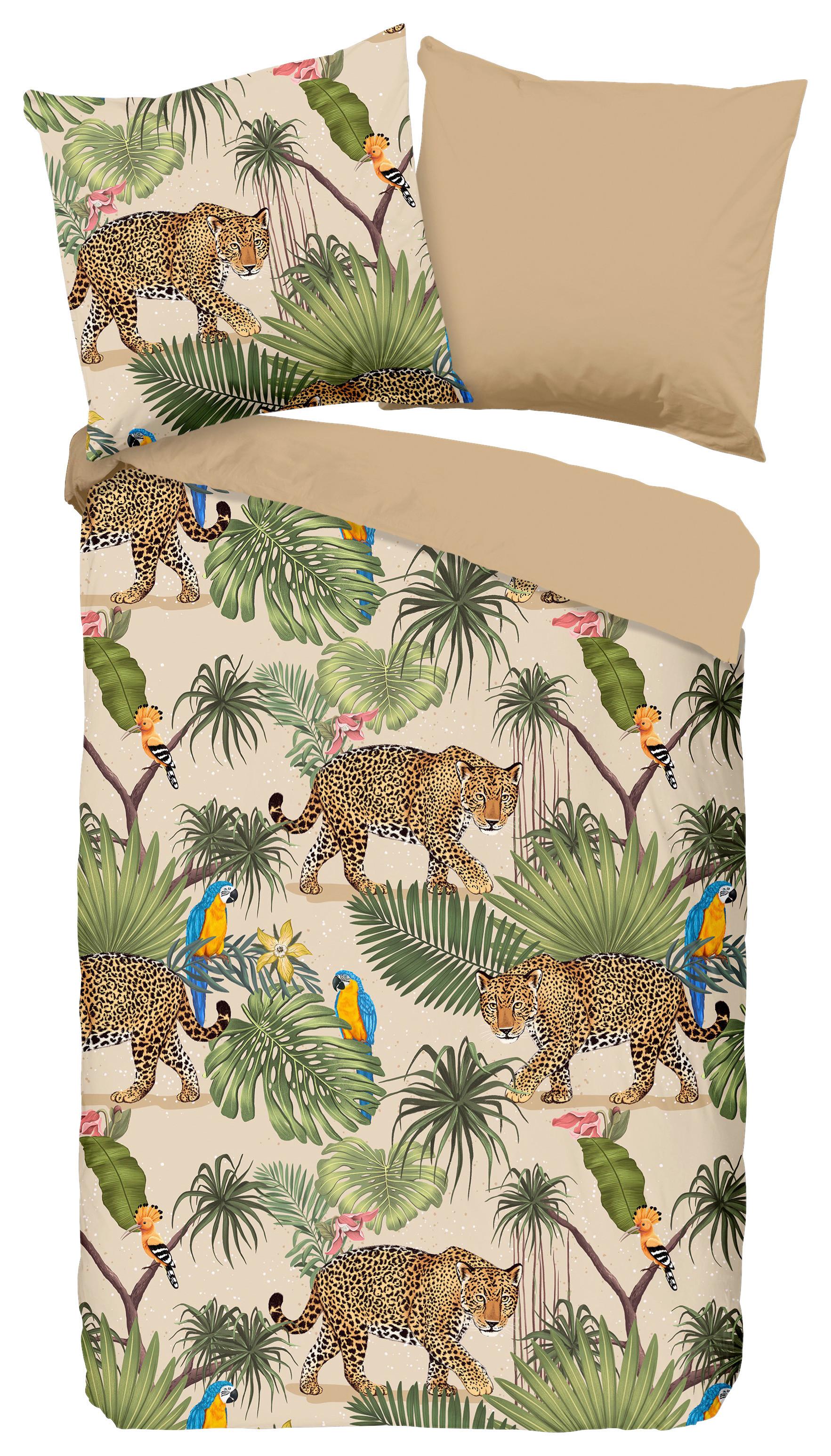 Wendebettwäsche Tropical Multicolor 135x200 cm