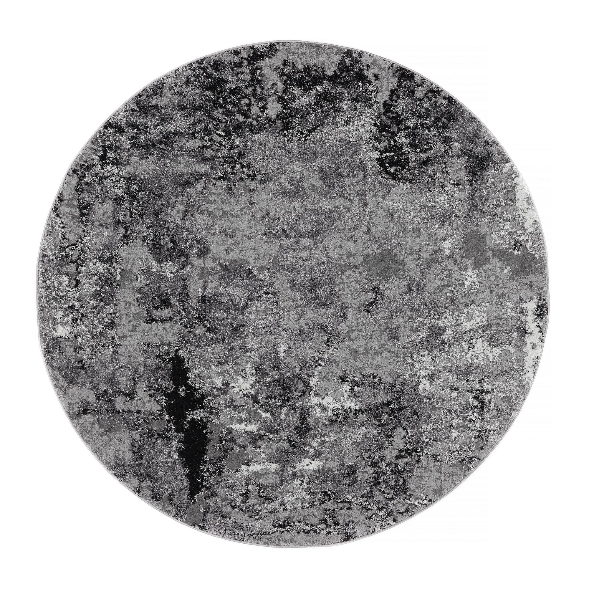 Webteppich Grau Timeline Quantum Grau Rund Ø 240 cm