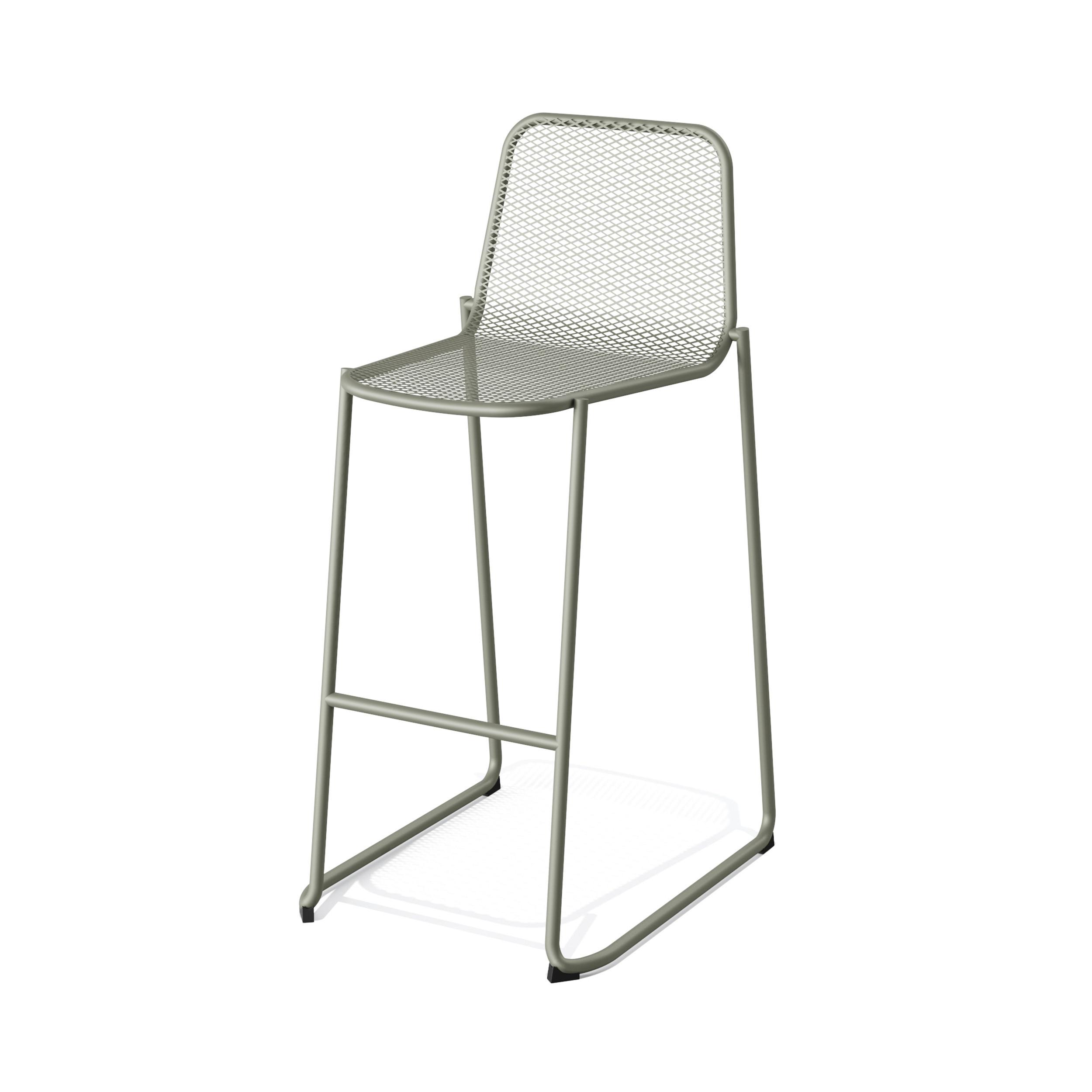 Barhocker-Set 4x Mase Barhocker Metall - Grün, LIFESTYLE, Metall (52/105/52cm)