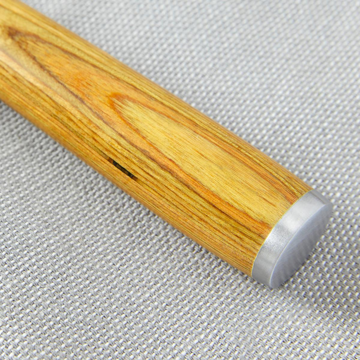 Messerset Aleyna 2 -Teilig. Crv-Stahl Klinge ca. 19,7 cm - Silberfarben/Braun, MODERN, Metall - Echtwerk