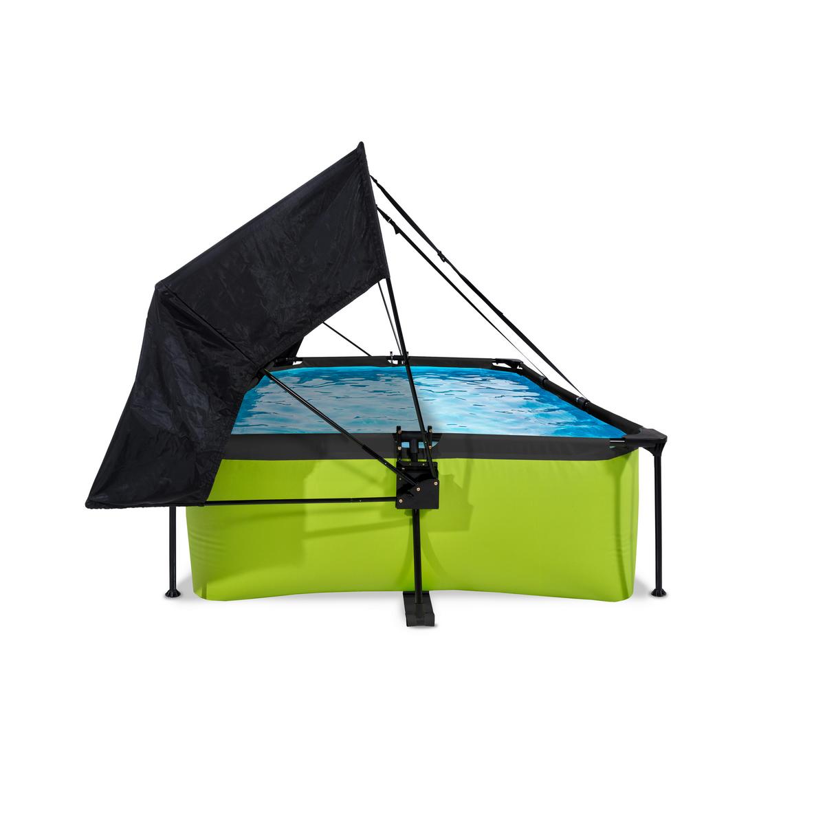 Pool-set Exit Lime Pool - Grün, KONVENTIONELL, Kunststoff (220/150/65cm) - EXIT Toys