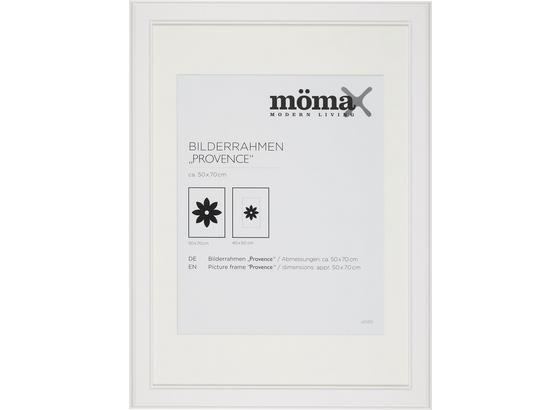 Rám Na Obrazy Provence - bílá, Romantický / Rustikální, dřevo/sklo (50/70/1,5cm) - Mömax modern living Rám Na Obrazy Provence - bílá, Romantický / Rustikální, dřevo/sklo (50/70/1,5cm) - Mömax modern living