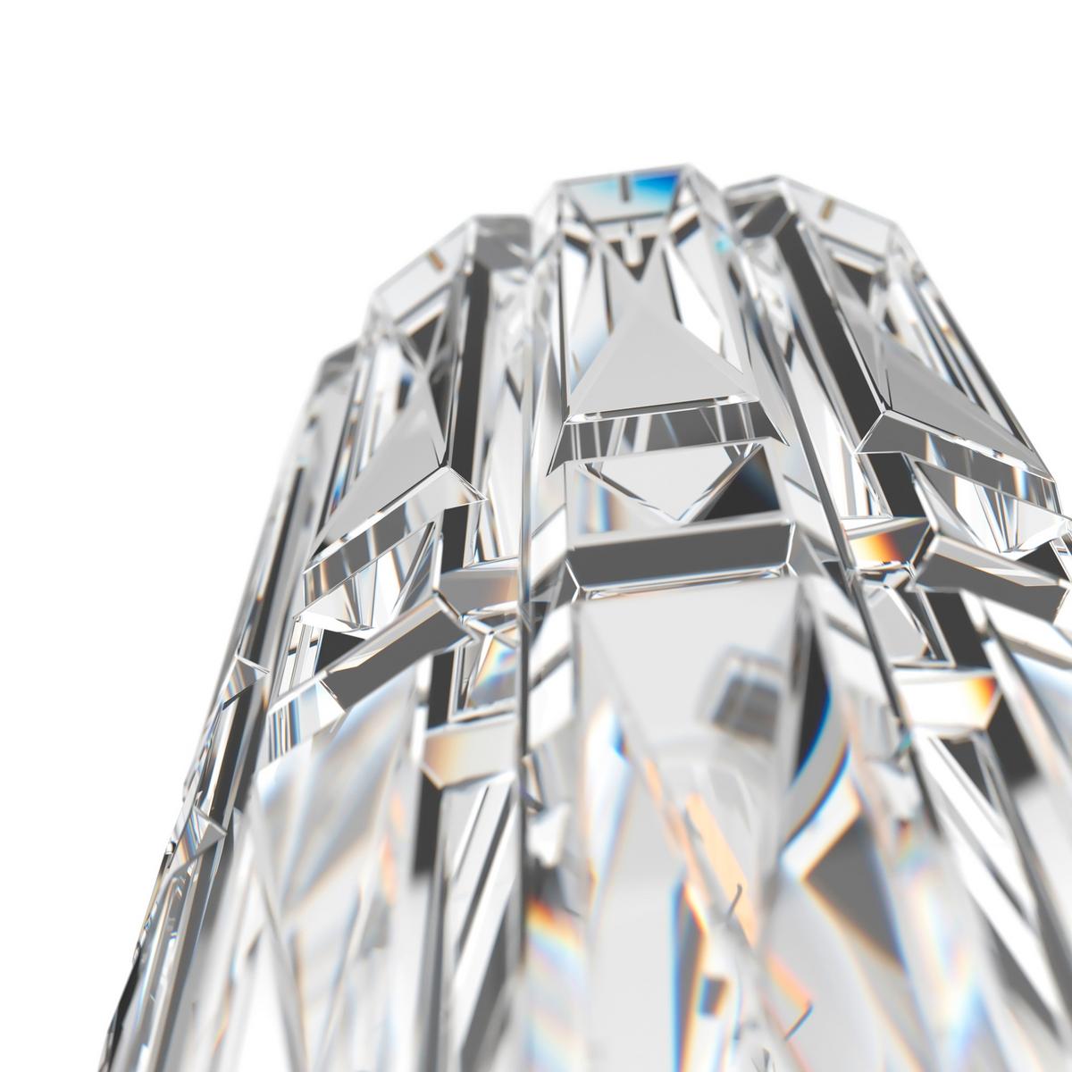 Wandleuchte Facet - Chromfarben, Trend, Glas/Metall (13/10/20cm) - MAYTONI