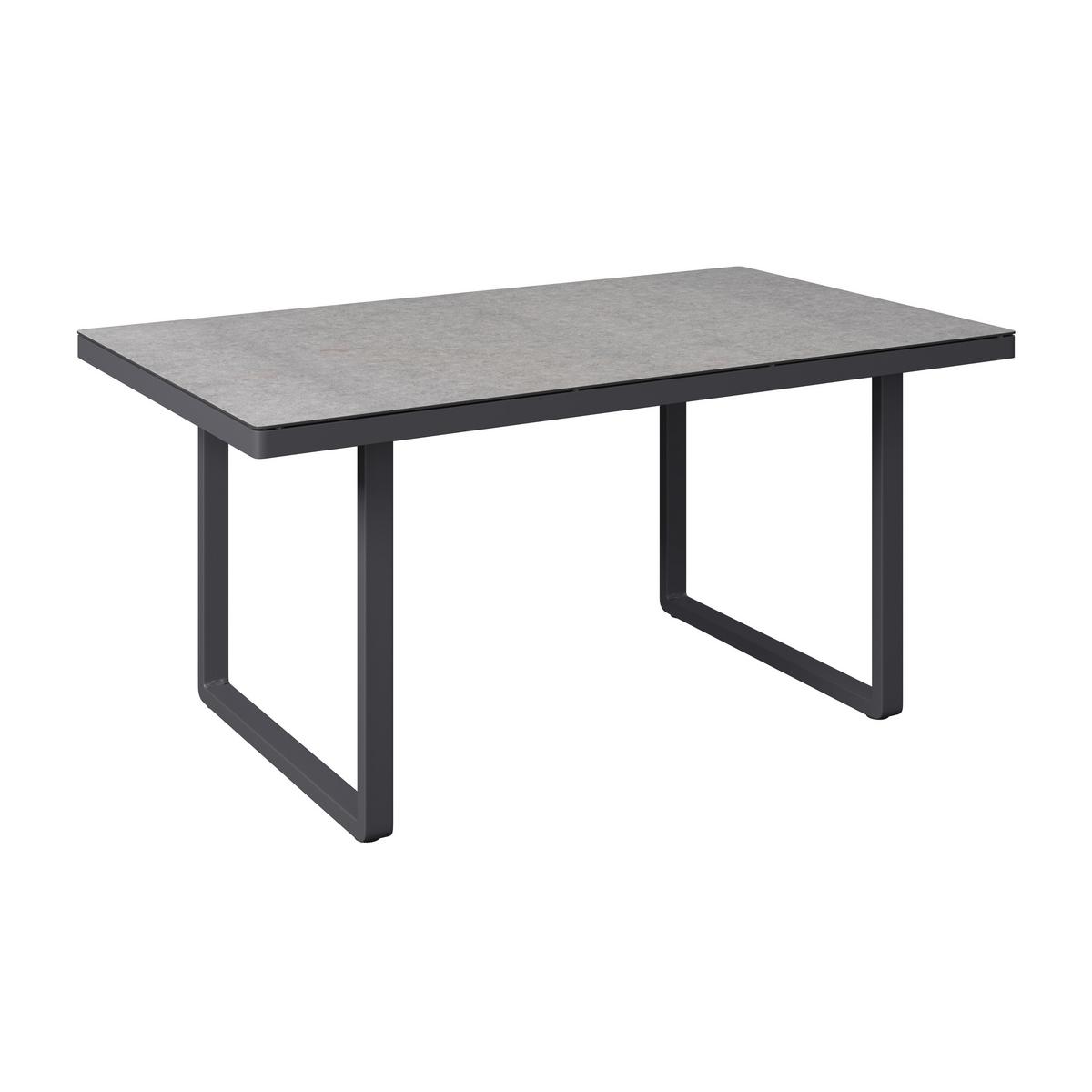 TERASOVÁ SEDACÍ SOUPRAVA CASA BLANCA - světle šedá/přírodní barvy, Moderní, kov/textil