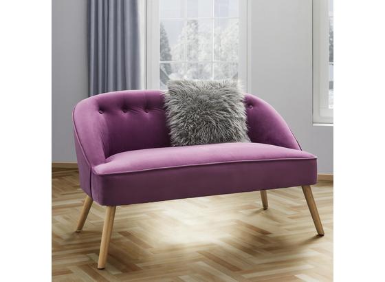 Lavica Sophia - bobuľová, Moderný, drevo/textil (126,5/77/75cm) - Mömax modern living Lavica Sophia - bobuľová, Moderný, drevo/textil (126,5/77/75cm) - Mömax modern living