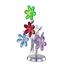 Tischleuchte Rainbow - Multicolor, KONVENTIONELL, Kunststoff/Metall (23,5/37cm)