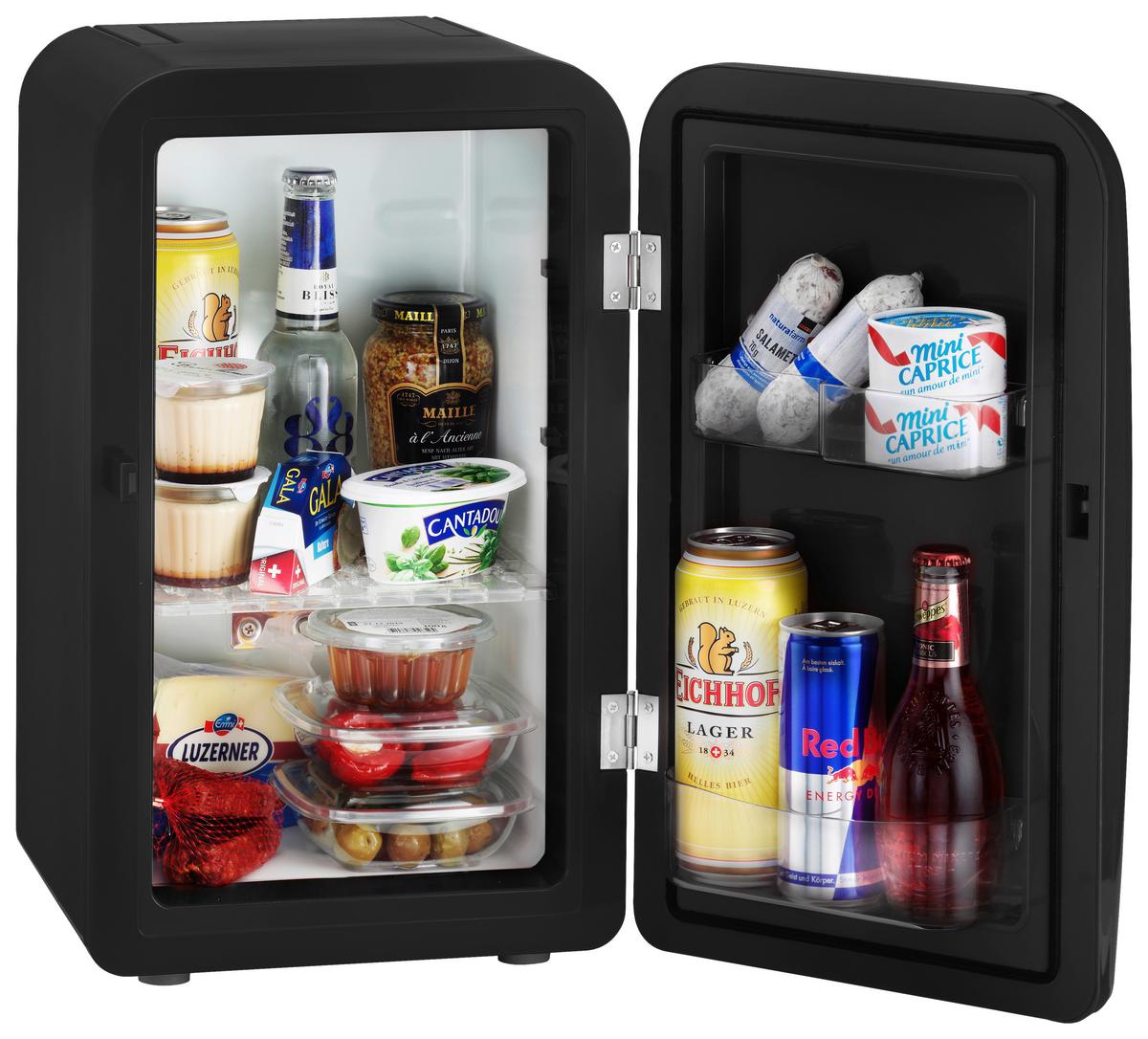 Kühlbox 17 Liter Froscolino Plus Mit Tragegriff Schwarz - Schwarz, KONVENTIONELL, Kunststoff (32/28,5/46cm) - Trisa Electronics