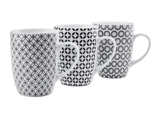 Hrnček Na Kávu Samy - čierna/biela, keramika (8,3/10,5cm) - Mömax modern living Hrnček Na Kávu Samy - čierna/biela, keramika (8,3/10,5cm) - Mömax modern living