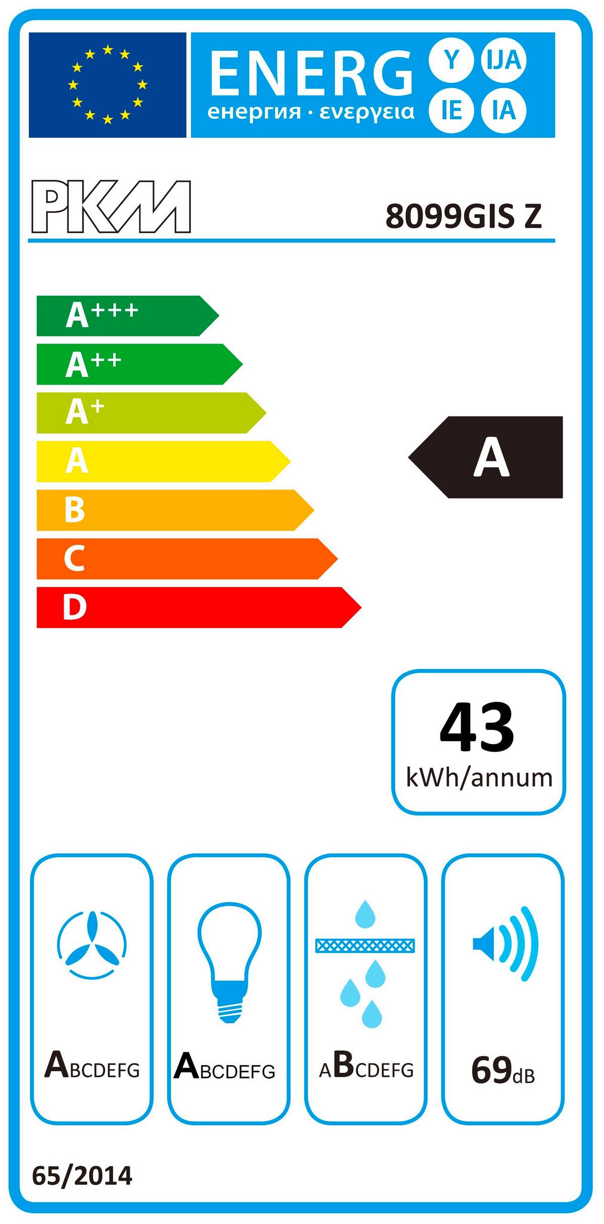 Dunstabzugshaube Gisz Schwarz/Edelstahl B: 90 cm - Edelstahlfarben/Schwarz, Trend (90/123,8/60cm) - PKM