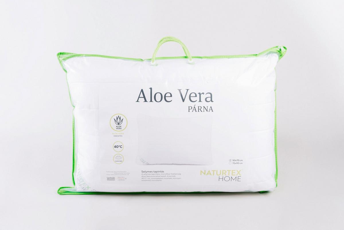 Párna Aloe Vera Félpárna - fehér, műanyag/textil (50/70cm) - Naturtex