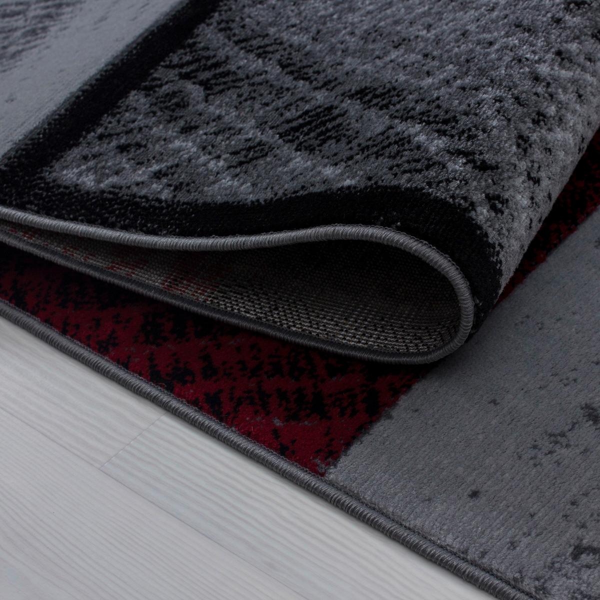 Webteppich Rot Naturfaser Plus 80x150 cm - Rot, Design, Textil (80/150cm)