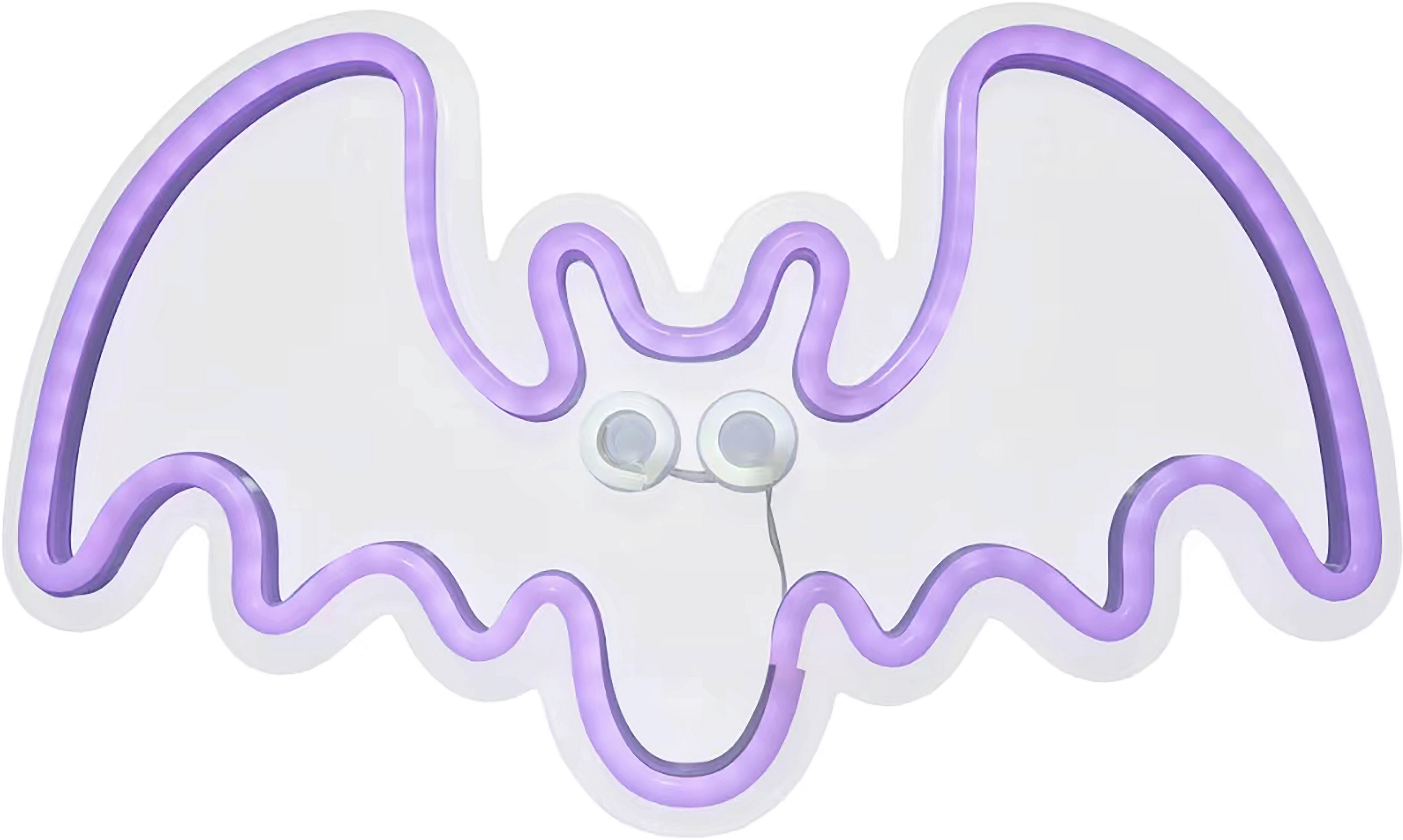 Led-wandleuchte Batt - Transparent/Weiß, Basics, Kunststoff (40/24/1,9cm) - Luca Bessoni