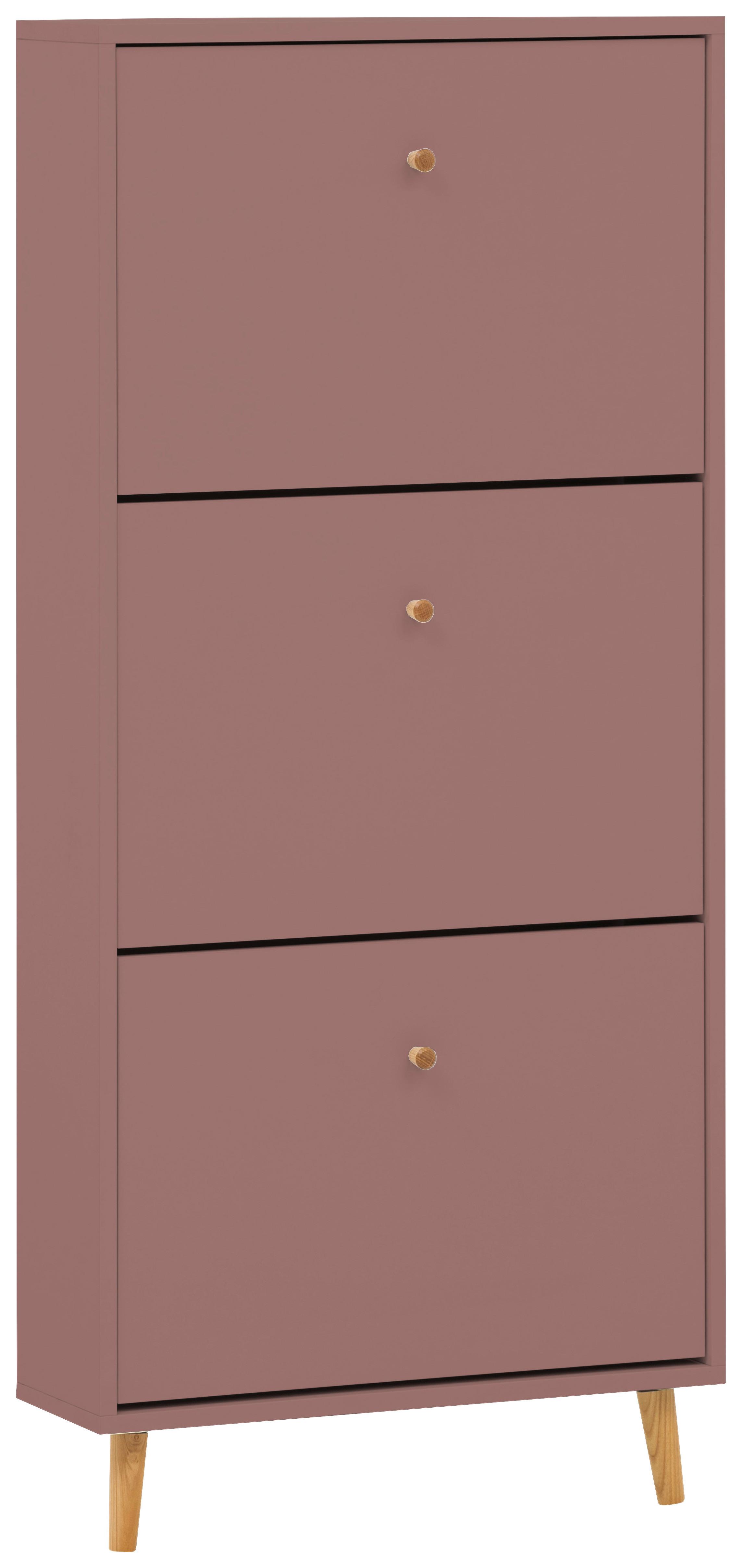 Schuhkipper Bjarne Mauve B: 59,8 Cm - Mauve, Design, Holzwerkstoff (59,8/131/19,55cm) - MID.YOU