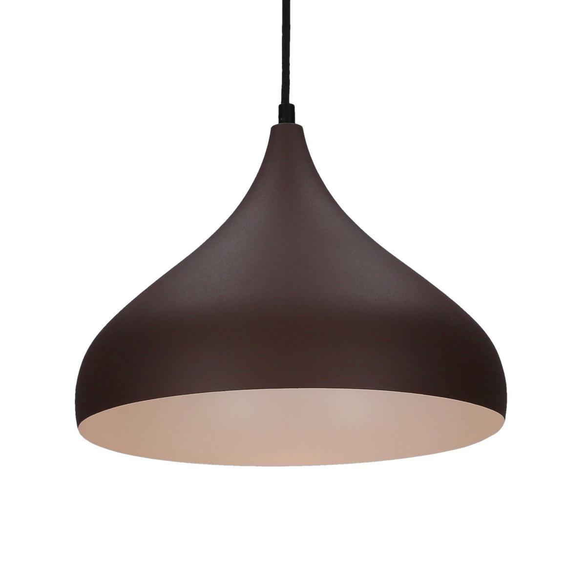 Pendelleuchte 50101270 Viborg - Braun, Design, Metall (32/32/90cm)